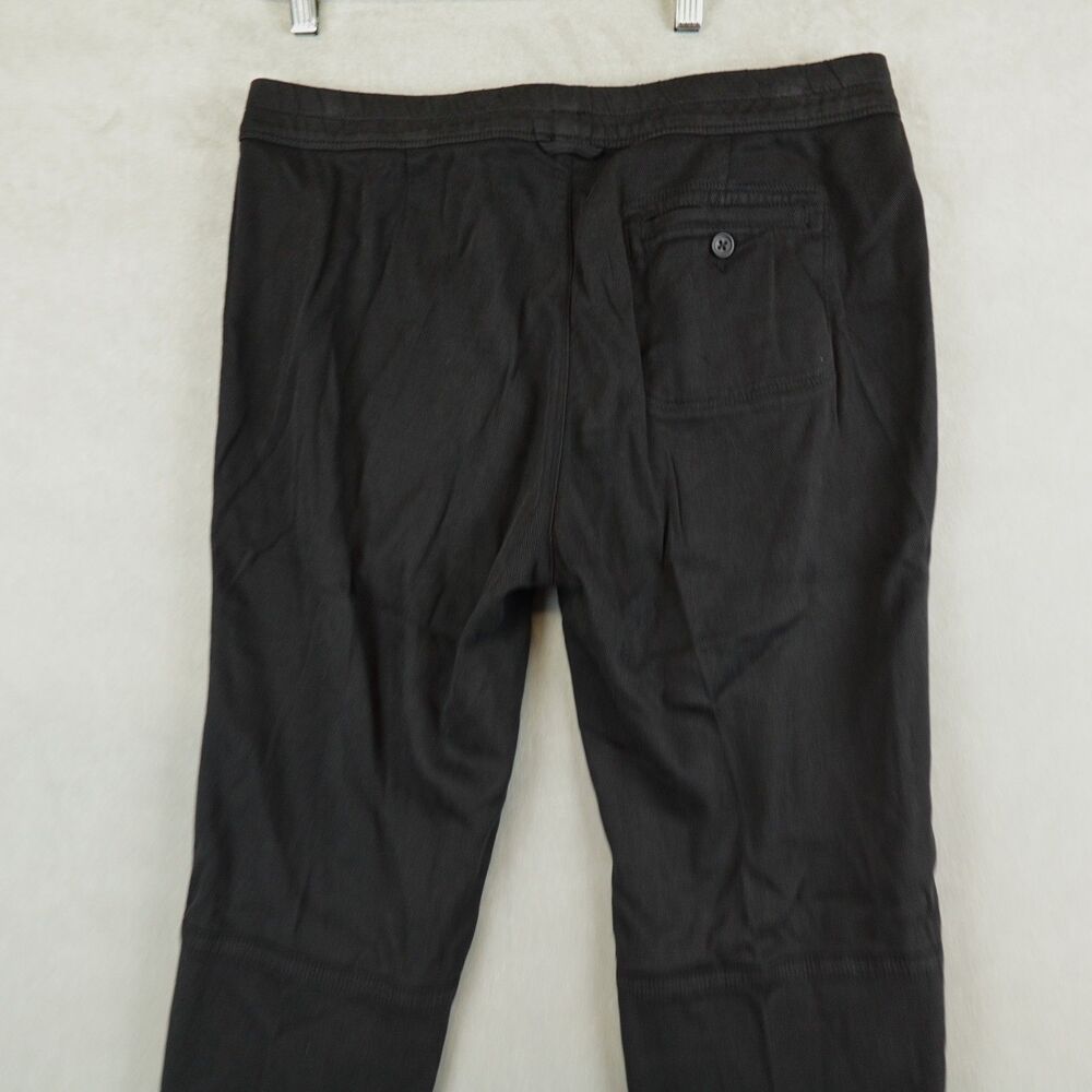 Standard James Perse Pants Soft Drape Joggers Size 2 Medium Black Utility - Picture 9 of 11